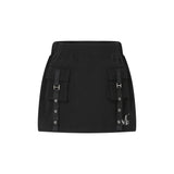 TIAJE SET UP EYELET SWEAT SKIRT (2Color)