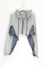 rain short hood jumper(3color)