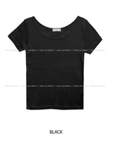 [1+1] Everyday U neck loose fit short sleeve T-shirt