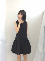 Pocket Flare Hooded Dress