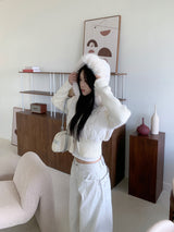 Steel Frame Metal Stud Balloon Fit Wide Long Pants (2 colors)
