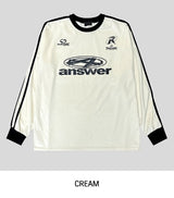 Aensseo ベルベットトラックオーバーTシャツ