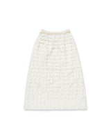 Tiered Midi Skirt (Cream)