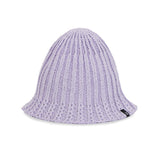 VA Label Knit Tulip Hat / Lavender