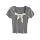 Cloud Ribbon Point Knit