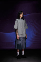 Splice Cropped Shorts