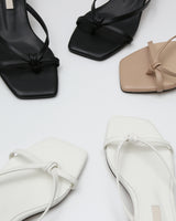 Rotin Twisted Strap Mule