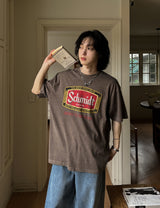 Grow Vintage Dying Over Short Sleeve