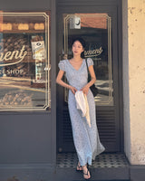 Vash Flower Long Dress