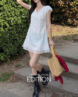 [MADE] Rami chiffon mini dress