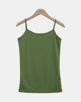 Bisom Color Strap Sleeveless Top
