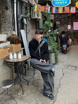 コーデュロイクロップニットカーディガン