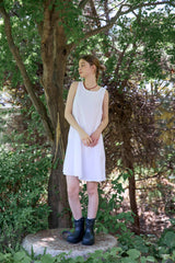 BACK RIBBON DRESS (2 COLORS)