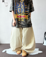 Kari Back Pocket Balloon Cotton Pants 3color