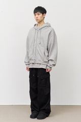 Crayon Damage Zip Hoodie