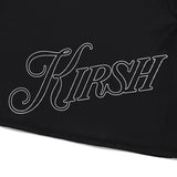 KIRSH LETTERING SLIM FIT T-SHIRT [BLACK]