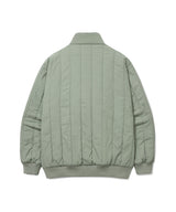 Authentic Logo Quilted Half-Zip Sweatshirt Light Khaki