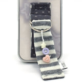 SUN CASE BUTTON BELT IVORY