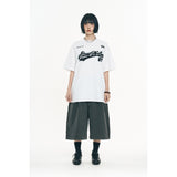 Cut-off Bermuda Sweatpants - Charcoal