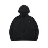 BACK ROUND WINDBREAKER (Black, Charcoal)