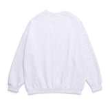 ODBC アイラブスウェットシャツ ホワイトメランジ