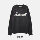 マーシャルレタリングロングスリーブニット