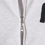 NY Applique Crop Hood Zip-Up