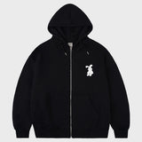 [UNISEX]スモールオブラビットフーディー