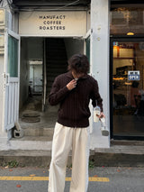 LMN Tember banding corduroy wide pants (3 colors)