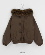 Gyuten Duffle Hood Padding Jumper