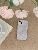 [MADE] White Silver Ballet Core Ribbon Case