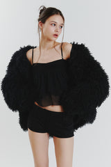 AMBER MICRO SHORTS black