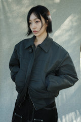 DOUBLE POCKET JUMPER [DARK GRAY]