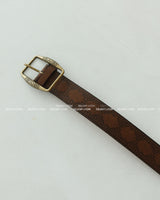 Western vintage wide belt