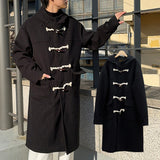 サンドウール ステディ ダッフルコート (Black)