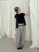 waist check sweat pants