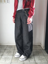 Rib Non-Fade Straight Pants (2c)