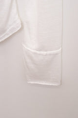 Hook Henry Neck Long Sleeve (Ivory)