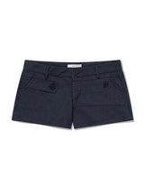 STITCH POINT SHORTS(NAVY)