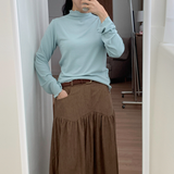 Lovmi Wave Half-Turtleneck T-Shirt 