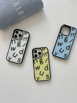 alphabet phone case