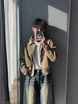 BONE SUEIDE JACKET