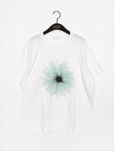 ソミ フラワープリント オーバーサイズフィット半袖Tシャツ