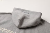 LOGO ZIP HOODIE - GREY