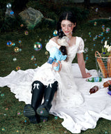 Ribbon Rainboots - Black