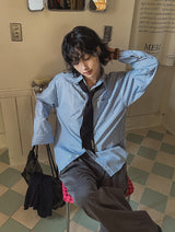 Selly cotton stripe shirt