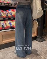 【MADE】ワイドデニムパンツ(ショート,ロング)