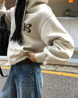 [ORIGINAL] Wrapping Leopard Fleece Hoodie