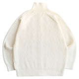 MION HIGH NECK 2-WAY ZIP-UP CARDIGAN UNISEX (3COLOR)