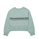 [LINE] Cut Out Line Knit Pullover (2colors)